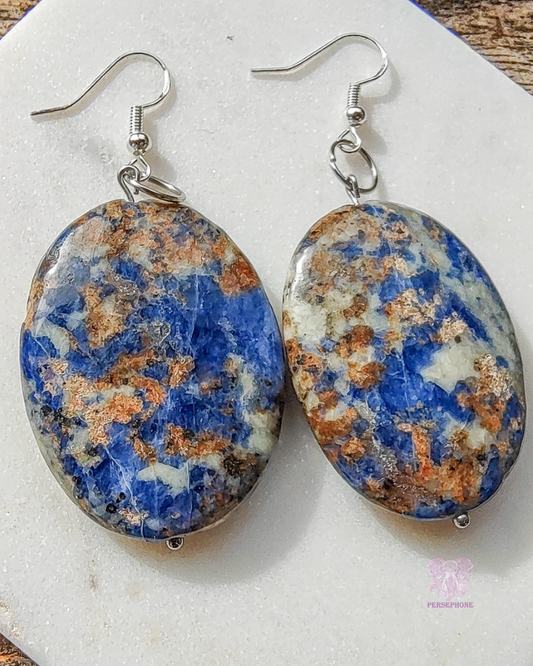 Rhea · Sodalite Earrings